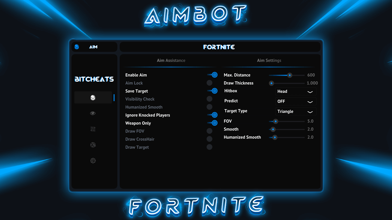 Best Aimbot Fortnite Cheat BitCheats
